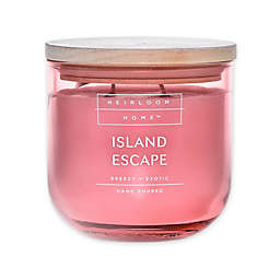 Heirloom Home™ Island Escape 14 oz. Jar Candle with Wood Lid