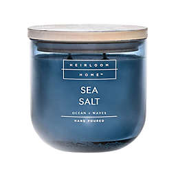 Heirloom Home™ Sea Salt 14 oz. Jar Candle with Wood Lid