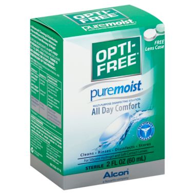 Alcon&reg; OPTI-FREE&reg; Puremoist&reg; 2 fl. oz. Multi-Purpose Contact Lens Solution. View a larger version of this product image.