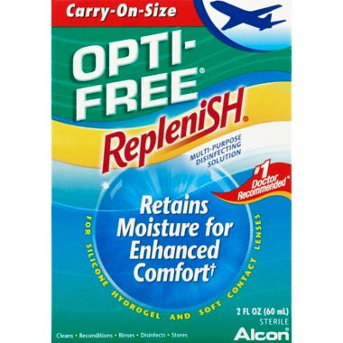 Alcon&reg; OPTI-FREE&reg; Replenish&reg; 2 fl. oz. Multi-Purpose Contact Lens Solution. View a larger version of this product image.