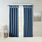 Alternate image 0 for Madison Park Emilia 120-Inch Twist Tab Top Window Curtain Panel in Teal (Single)