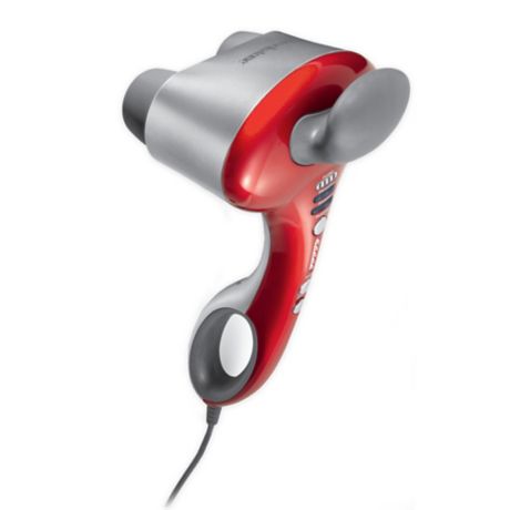 Brookstone® Max 2 Percussion Massager in Red | Bed Bath & Beyond