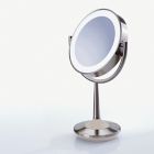 Alternate image 1 for Brookstone Cordless Illuminated Makeup Mirror