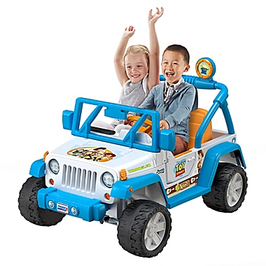 Fisher-Price&reg; Power Wheels&reg; Disney&reg; Pixar Toy Story Jeep&reg; Wrangler. View a larger version of this product image.