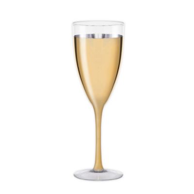 Fitz And Floyd Cannes Champagne Coupes (Set Of 4) Gold