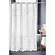 Monaco Shower Curtain in White