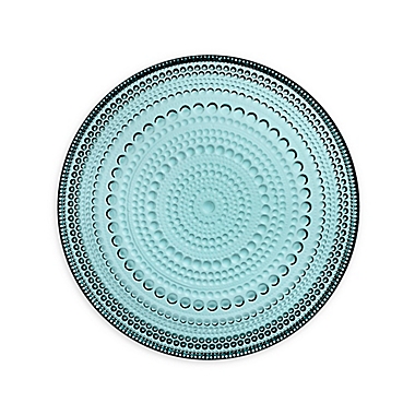 Iittala Kastehelmi Dessert Plate in Sea Blue. View a larger version of this product image.