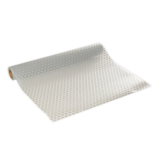 Alternate image 1 for Con-Tact® Brand Premium Printed Non-Adhesive Shelf Liner in Nova Honeycomb Grey