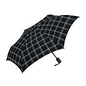 ShedRain Automatic Open Compact Umbrella in Black/White