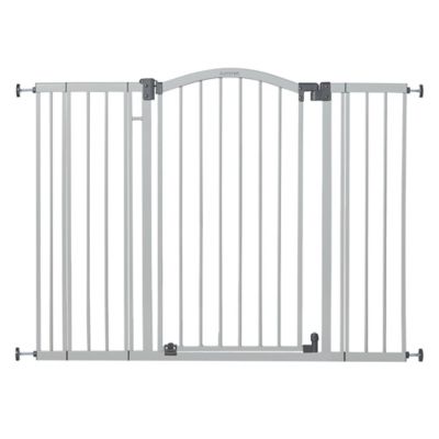 grey baby gate