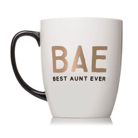 Pearhead Bae Best Aunt Ever Coffee Mug In White Buybuy Baby