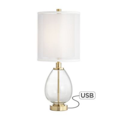 Lighting Sophie Table Lamp in Gold with 