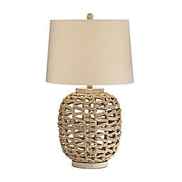 Pacific Coast Lighting® Montgomery Rattan Table Lamp in Natural