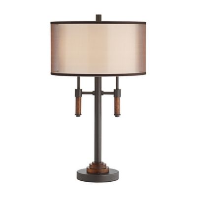 gunmetal table lamp