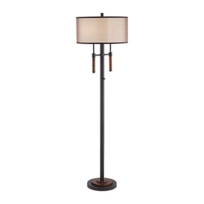 gunmetal floor lamp