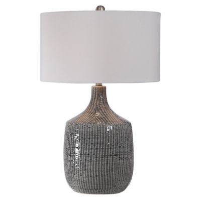 grey lampshade for table lamp
