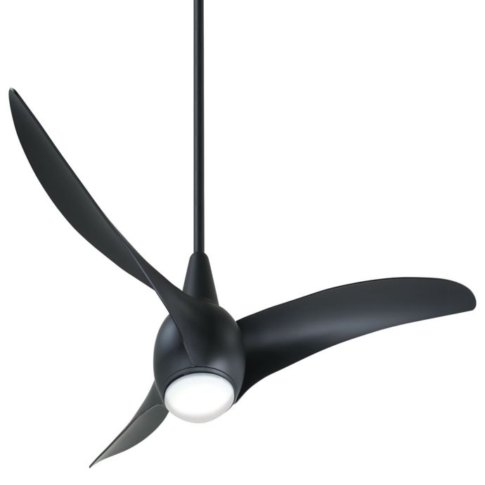 Minka-Aire® Light Wave 52-Inch Ceiling Fan with Remote Control in Coal