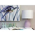 Alternate image 2 for Marmalade&trade; Carroll Table Lamp in Purple/White