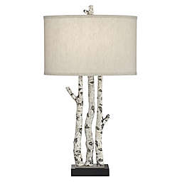 Pacific Coast Lighting® White Forest Table Lamp in Natural