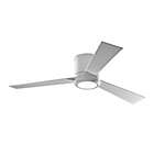 Alternate image 0 for Monte Carlo Clarity 52-Inch Single-Light Indoor/Outdoor Ceiling Fan in Matte White