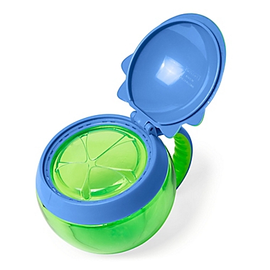 SKIP*HOP&reg; Zoo Dino 7.5 oz. Snack Cup in Blue/Green. View a larger version of this product image.