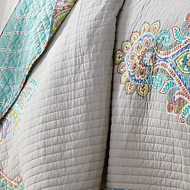 Levtex Home Deniza Reversible Full/Queen Quilt Set. View a larger version of this product image.