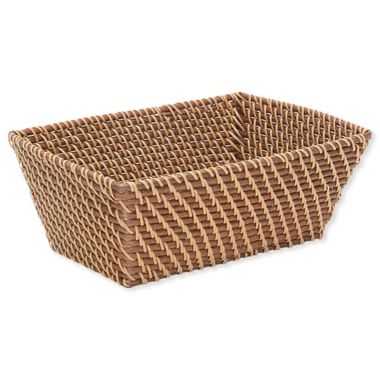 Augusta Vanity Bin in Honey. View a larger version of this product image.