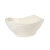 Mikasa&reg; Swirl Square Cereal Bowl in White