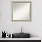Alternate image 4 for Amanti Art Romano 24-Inch x 24-Inch Bathroom Vanity Mirror in Silver