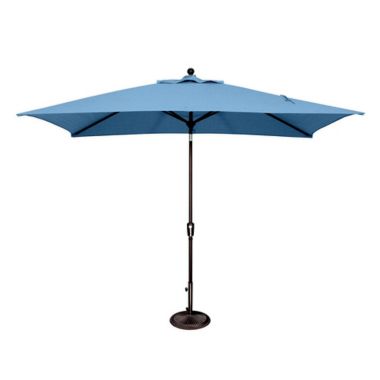 Simplyshade Blue Blue 72 120 16 Market Umbrella. View a larger version of this product image.
