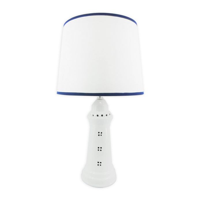 Lighthouse Table Lamp in White Bed Bath & Beyond