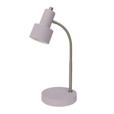 purple desk lamp