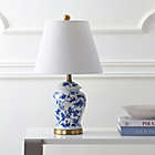 Alternate image 2 for JONATHAN Y Georgia Chinoiserie Table Lamp in Blue with Linen Shade