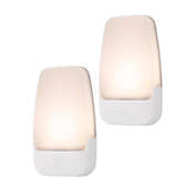 GE Automatic LED Night Lights in White (Set of 2)