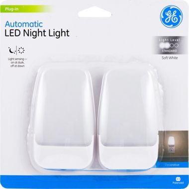Automatic LED Night in White (Set of | Bed & Beyond