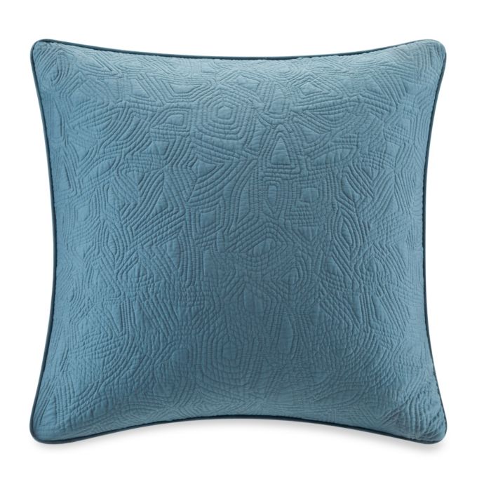 Harbor House Belcourt 18 Inch Square Throw Pillow In Blue Bed