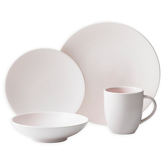 Alternate image 1 for Neil Lane™ by Fortessa® Trilliant 4-Piece Place Setting in Blush