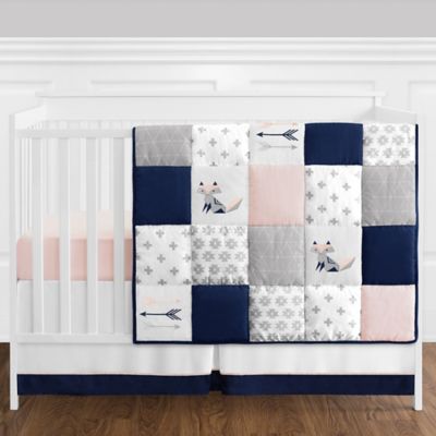 fox crib set