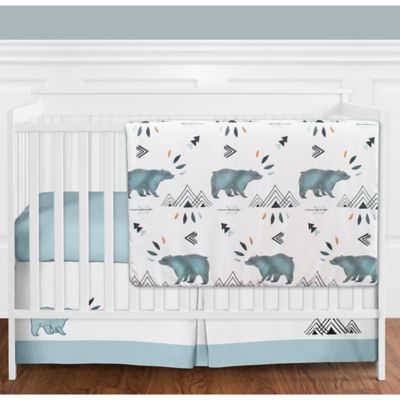 polar bear crib bedding set