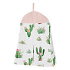 Alternate image 1 for Sweet Jojo Designs&reg; Cactus Floral 4-Piece Crib Bedding Set in Blush/Green