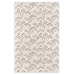 Madcap Cottage Embrace 2' x 3' Hand-Hooked Area Rug in Taupe