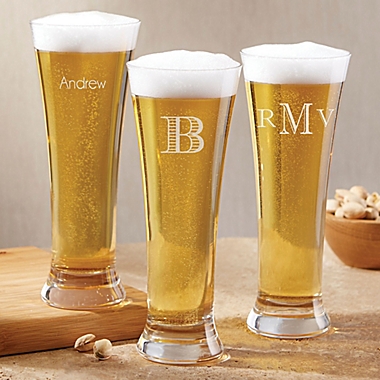 Luigi Bormioli Personalized Beer Pilsner Glass. View a larger version of this product image.