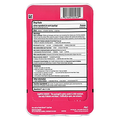 Pepto&reg; Diarrhea 12-Count. View a larger version of this product image.