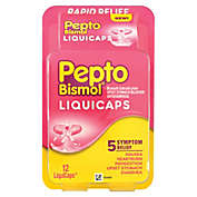 Pepto Bismol&reg; Rapid Relief 12-Count LiquiCaps