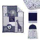 Alternate image 1 for NoJo&reg; Love You to the Moon Crib Bedding Collection