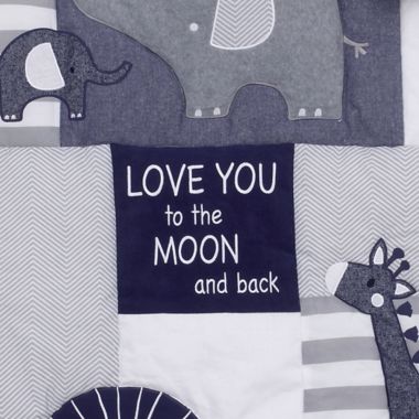 NoJo&reg; Love You to the Moon Crib Bedding Collection. View a larger version of this product image.