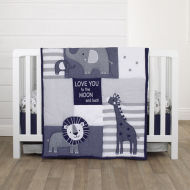 NoJo&reg; Love You to the Moon Crib Bedding Collection. View a larger version of this product image.