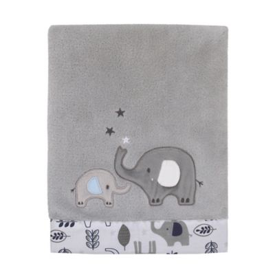 NoJo&reg; Love You To The Moon Baby Blanket in Grey
