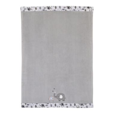 NoJo&reg; Love You To The Moon Baby Blanket in Grey. View a larger version of this product image.