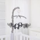 Alternate image 2 for NoJo&reg; Love You To The Moon Musical Mobile in Grey 